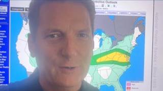 Severe Weather Outlook Update for Sunday afternoon and evening