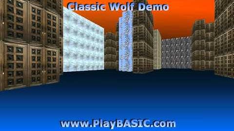 Wolf 3D - Textured Walls Demo