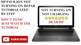 How to repair Hp Pavilion 15 not turning On - Laptop motherboard repair tutorial