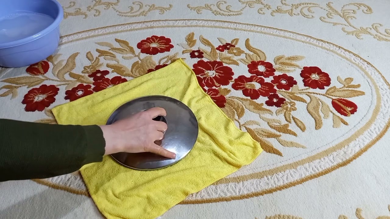 PRATİK HALI SİLME💯/Dakikalar içinde Yeni Gibi olacak