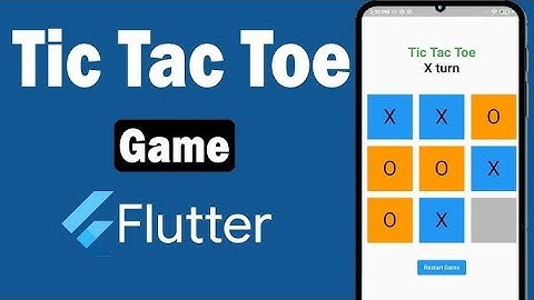 "Flutter Tic Tac Toe Game App Development Tutorial | Step-by-Step Guide"