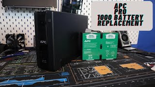 APC PRO 1000 Battery Replacement