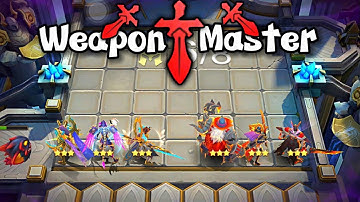 THARZ SKILL 3 | BASIC LINE-UP TO BUILD WEAPON MASTER PERFECT COMBO FOR THARZ 3 | MAGIC CHESS 2022