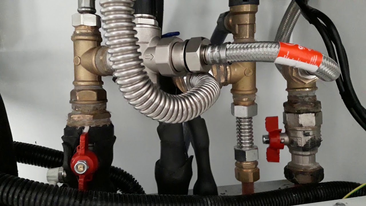 Como conectar una válvula de presión