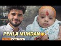 Emotional Baby Mundan Day 🥰 | Temple Ceremony + Celebration | Delhi Vlog#BabyMundanDay#FirstMundan