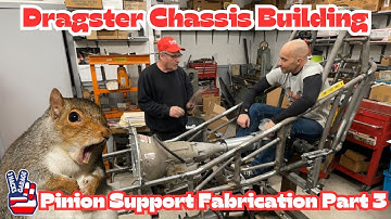 Dragster Chassis Building - Pinion Support Fabrication Part 3 #timelapse