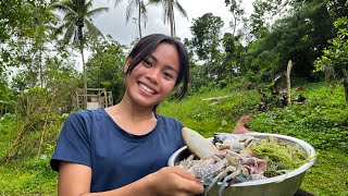 Seafoods for Lunch (Virgin Island feels at Home) Buying different seafoods in Bohol local market