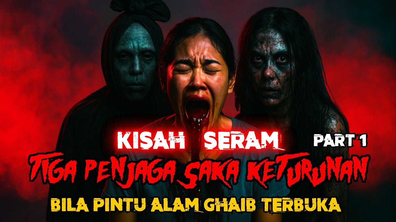 KISAH SERAM | POCONG HITAM SIHIR PENGASIH BELAAN TUNANG | BADAN LUMPUH AKIBAT GANGGUAN‼️(PART 1)