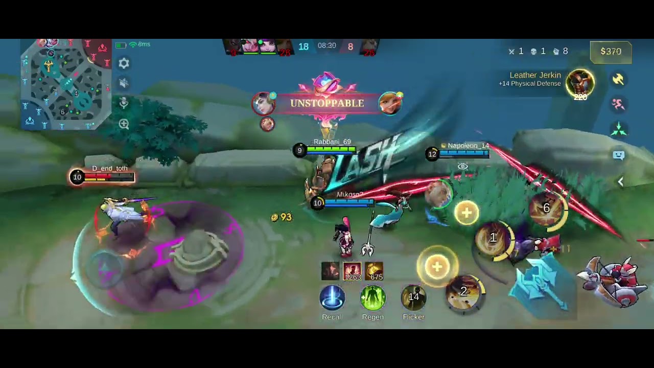 Pelindung Badan Random Beraksi.