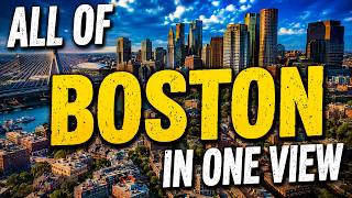 Bostons Skyline Spectacle: One View at a Time - All of BOSTON In One View