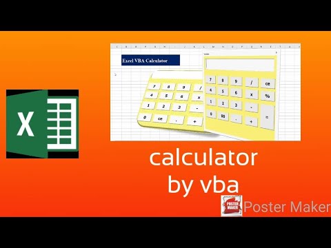 การสร้างเครื่องคิดเลขโดยใช้ Excel VBA