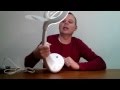 Video: Lente d'ingrandimento con lampada e base