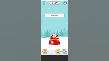 Brain Up Quiz Level 277 Collect gifts answer hint - Gameplay Solution Walkthrough