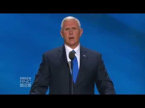 Thumbnail for Vice Presidential Nominee Mike Pence | Full Speech | 2016 Republican National Convention