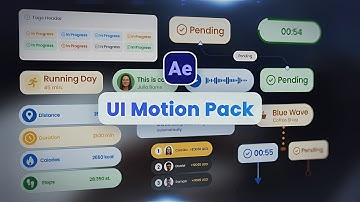 UI Animation Showcase Video - After Effects Template