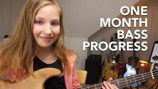 I have now played bass for one month :)the fb page guitar life asked
if would share a video, about my first on bass, with them. here it is,
and ...