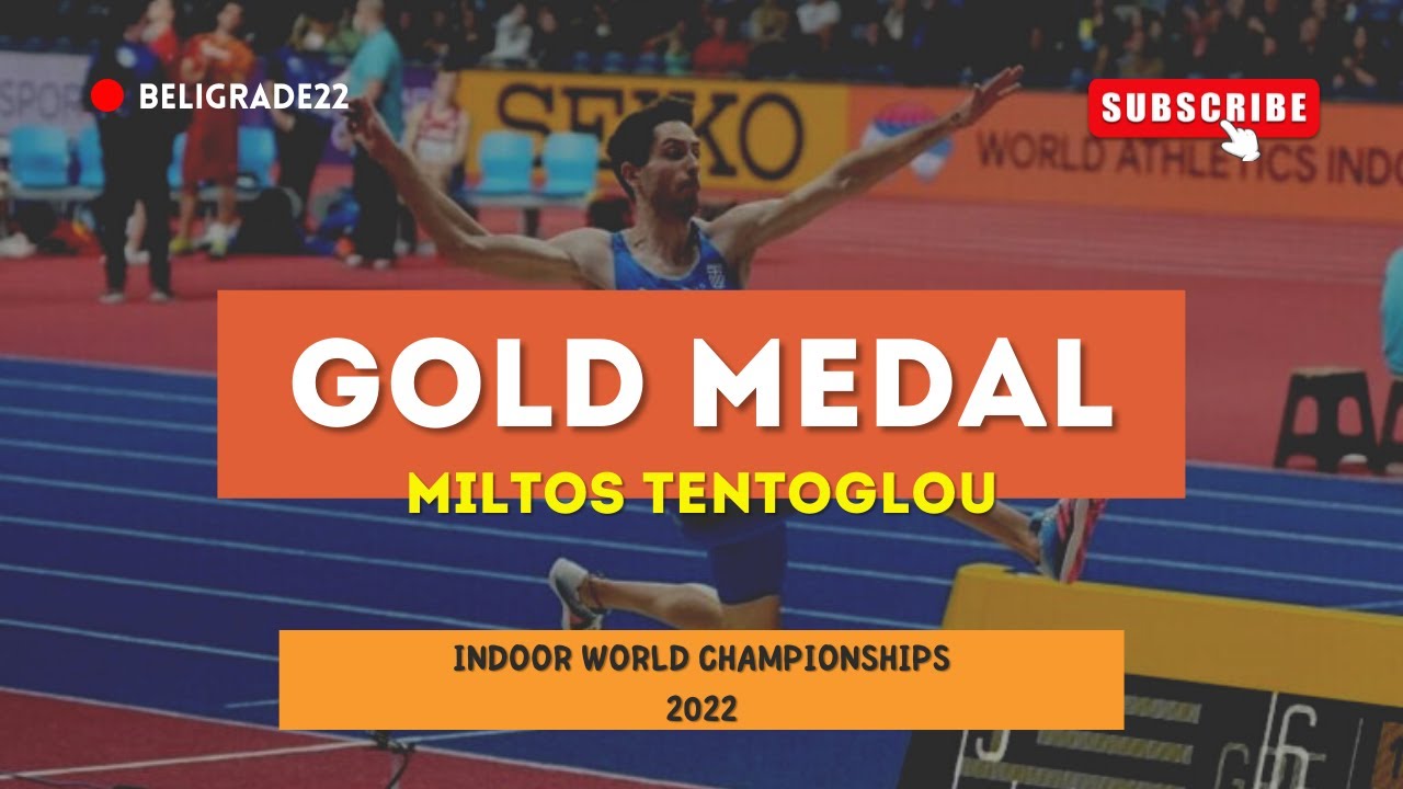 MILTOS TENTOGLOU GOLD MEDAL WIC 22 BELIGRADE ! ALL ATTEMPT & VICTORY CEREMONY