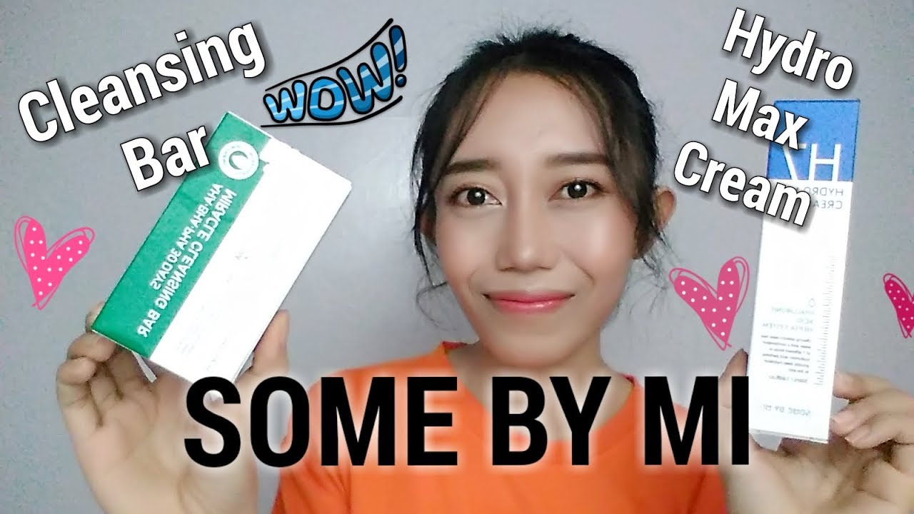 SOME BY MI H7 HYDRO MAX CREAM & AHA BHA PHA 30 DAYS MIRACLE CLEANSING BAR [BAHASA] Novie Marru