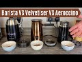 Barista Recipe Maker Vs Velvetiser Vs Aeroccino Using Hot Chocolate Flakes - Which Machine is Best?