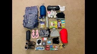 My lightweight hiking gear for multi day hike (6 days)  Hadrian’s Wall  under 10kg 40 Litre pack