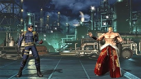 LEVEL 5 Heidern VS Geese Howard KOF XIV BATTLE TUTORIAL The King of Fighters XIV