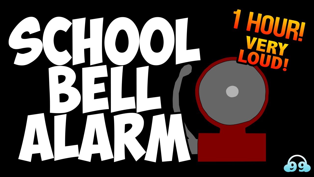 SCHOOL BELL ALARM 🔊 (RINGING FOR 1 HOUR VERY LOUD!) YouTube
