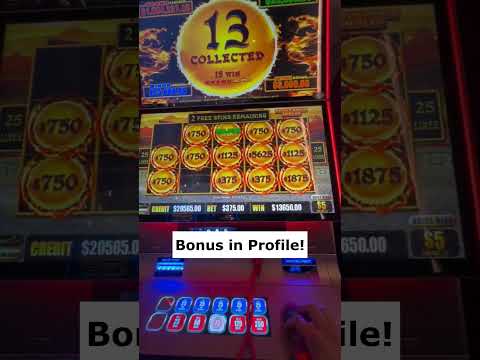 High Roller Session with $375 Bet on Dragon Link Slot Machine #shorts