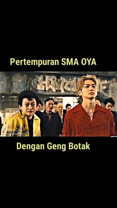 SMA OYA VS HOUSEN || High & Low #highandlow #gangster #sword #smaoya #alurfilm #shorts #jedagjedug