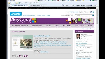 Editing a Lesson Found on MimioConnect