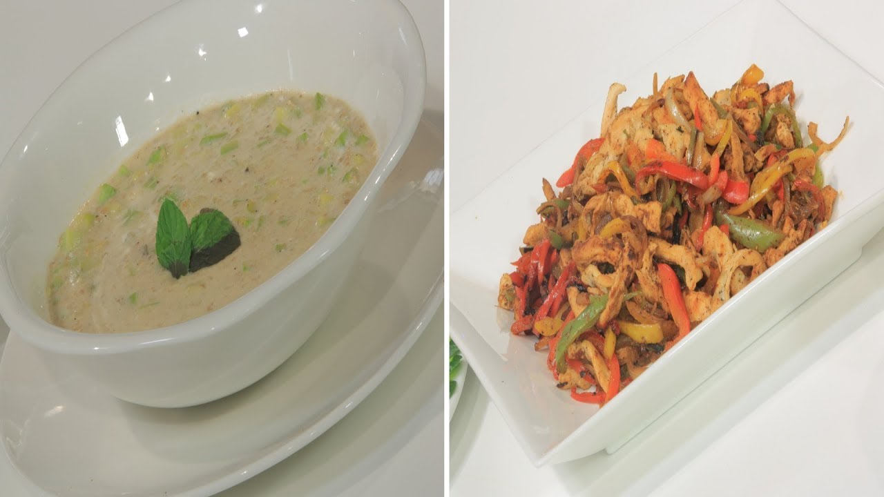 شرائح الدجاج بالفلفل الالوان - شوربة الكوسة بالشوفان دايت و وصفات اخرى| حلو وحادق حلقة كاملة