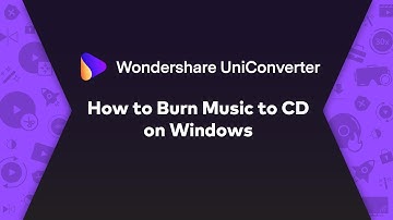 How to Burn Music to a CD  - Wondershare UniConverter (Win) User Guide