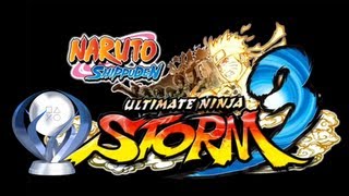Naruto Shippuden Ultimate Ninja Storm 3 Platinum Trophy Trofeo Platino Rfajardo