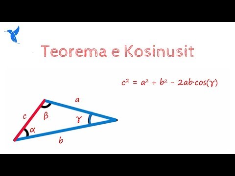 Video: Si Të Gjesh Kosinusin Në Teoremën E Kosinusit