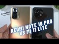 Xiaomi Redmi Note 10 Pro vs Xiaomi Mi 11 Lite | Fingerprint Test, SpeedTest, Camera Comparison