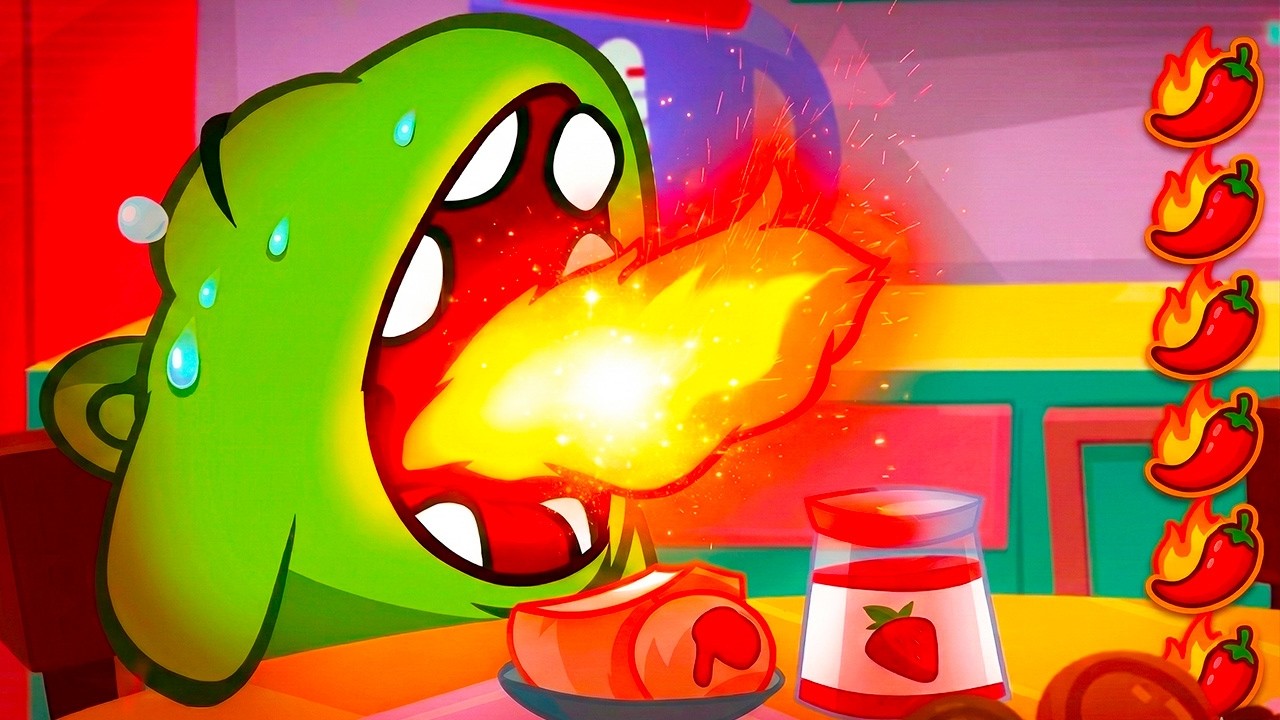 OM NOM LIVE 💚 NON-STOP FUNNY CARTOONS FOR KIDS