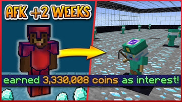 HYPIXEL SKYBLOCK | WHAT HAPPENS IF YOU AFK +2 WEEKS!