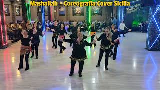Mashallah - Coreografia Cover Sicilia Ballo di Gruppo 2024 Resimi