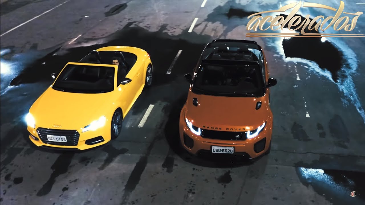 UMA NOITE NA CIDADE | RANGE ROVER EVOQUE CONVERSÍVEL + AUDI TTS ROADSTER | ESPECIAL 