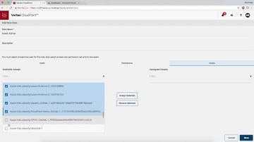 Veritas CloudPoint and RBAC in Microsoft Azure