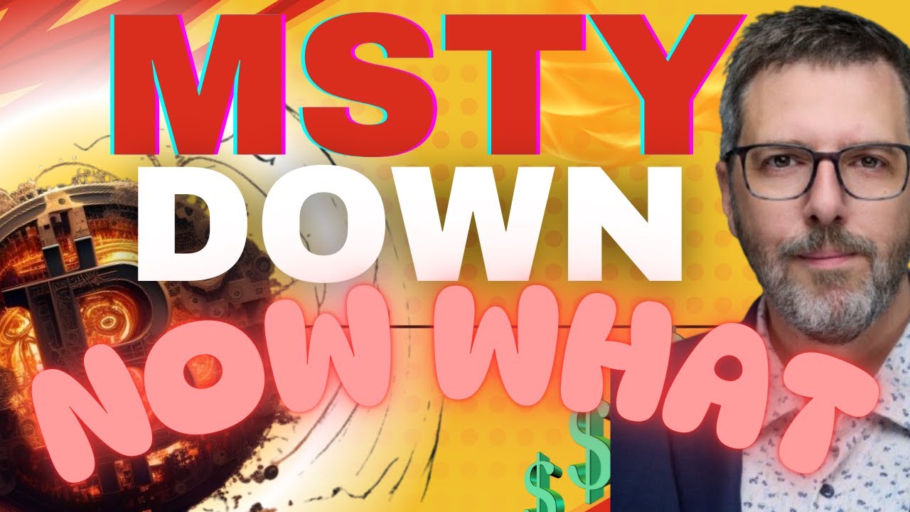 The Rise & Fall of $MSTY | My Strategy for Generating Cash #msty #mstr #btc