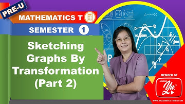 Sketching graphs by Transformations (2/3) - Mathematics T STPM Semester 1