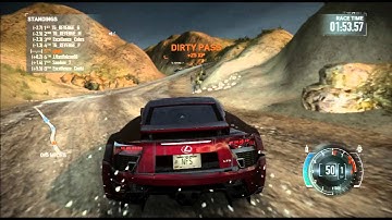 NFS the Run Multiplayer gameplay  Lets take a drive in my Lexus LFA
