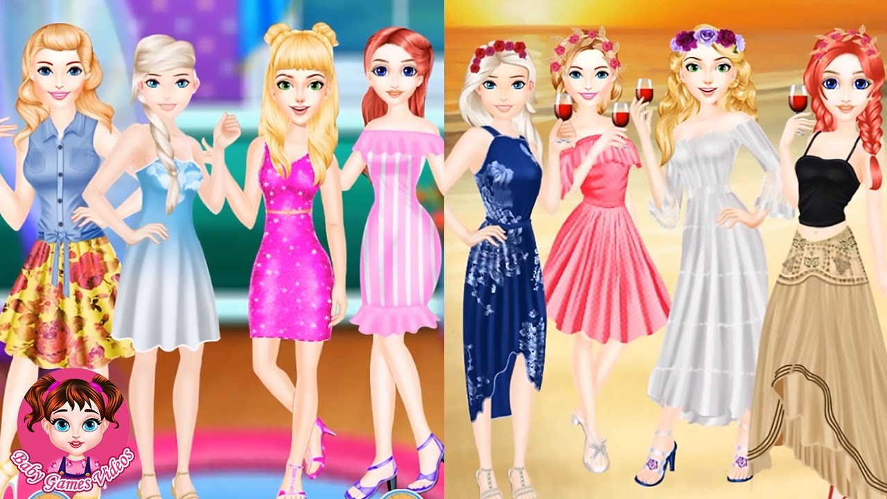 graduation dress up games School Beach Party - school best game for girls