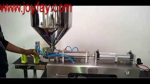 G1WY Horizontal Pneumatic Liquid or Paste Filling Machine