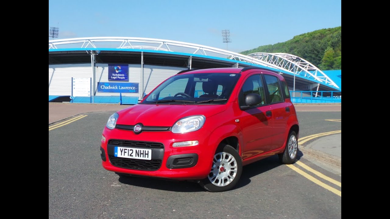 2012 12 Fiat Panda 1.2 Easy 5dr in red YouTube
