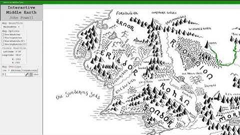 LOTR Interactive Map Project