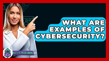 What Are Examples Of Cybersecurity? - Next LVL Programming