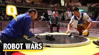 Tiny Robots Clash in a Battle of Sumo Wrestling