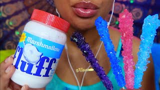 ASMR | Rock Candy & Marshmallow Fluff 