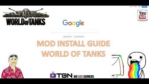 World of Tanks with Tanks for the Mammeries - How to install WOT MODS using Aslain